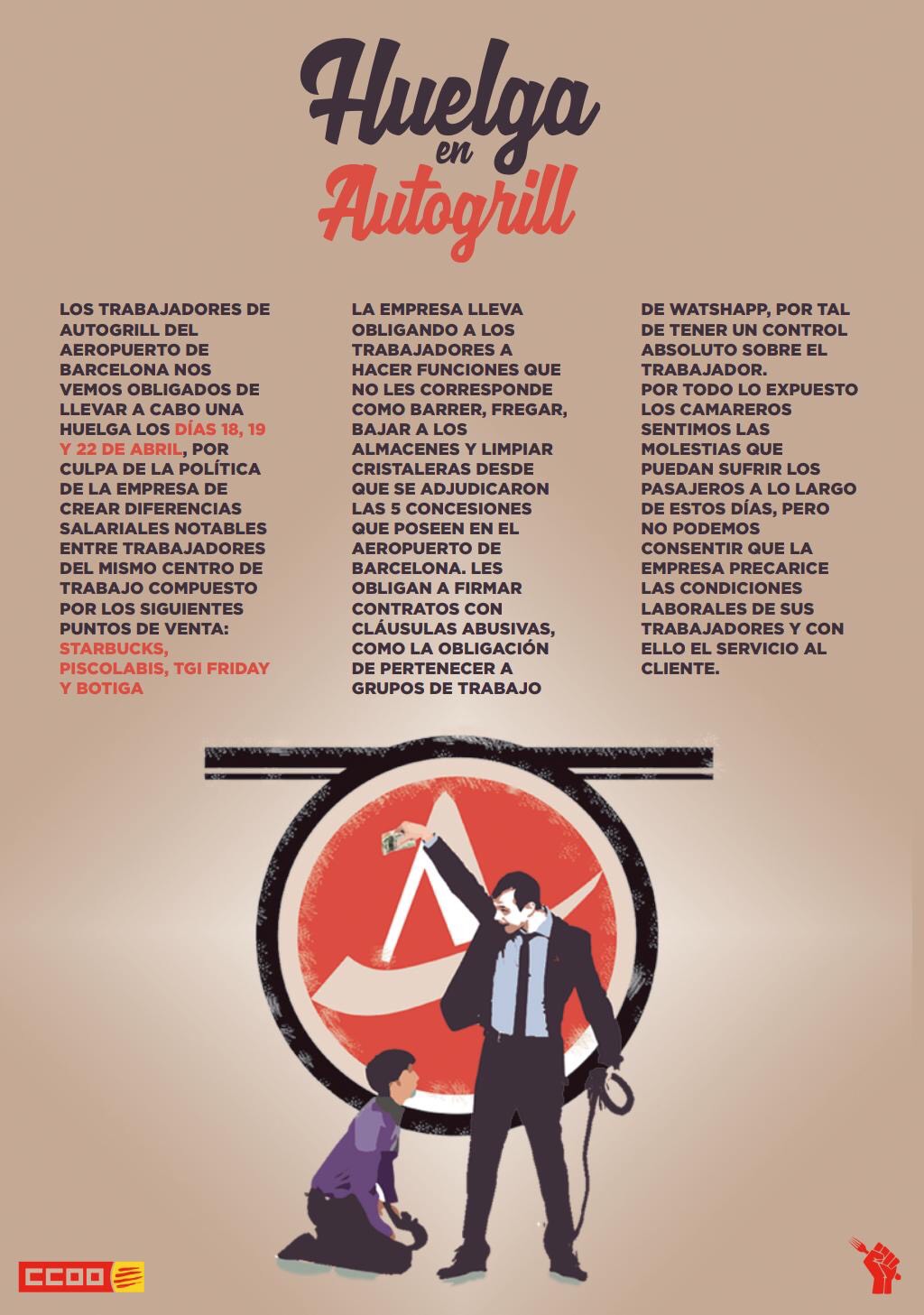 Vaga Autogrill abril 2019