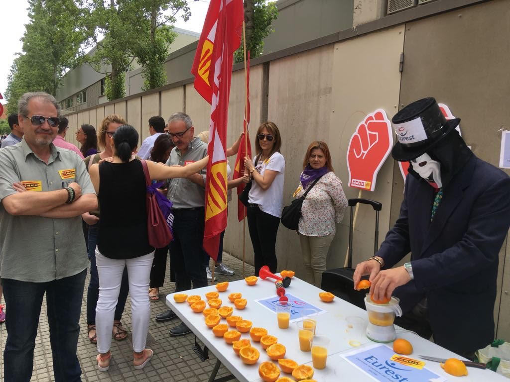 Mobilització Eurest Girona