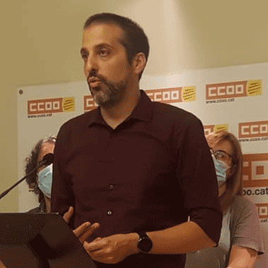 Turismo Ramón González Monroy CCOO Serveis Catalunya Parlament