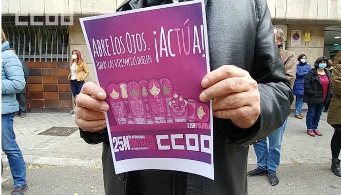 CCOo contra las violencias machistas