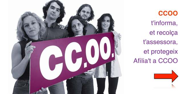 Afiliate a CCOO