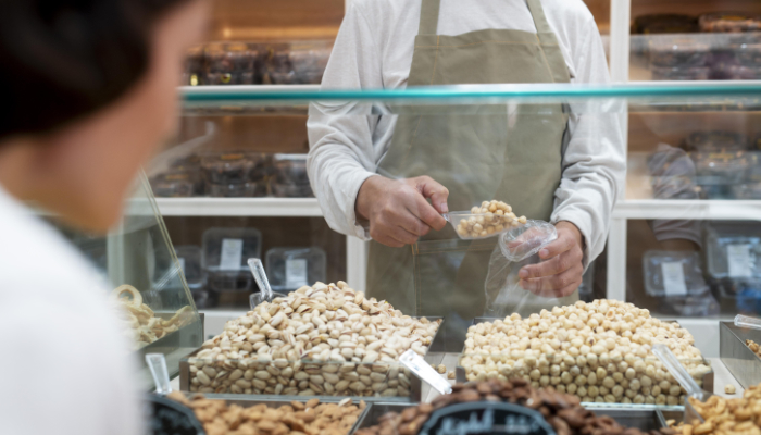 comercio venta de frutos secos