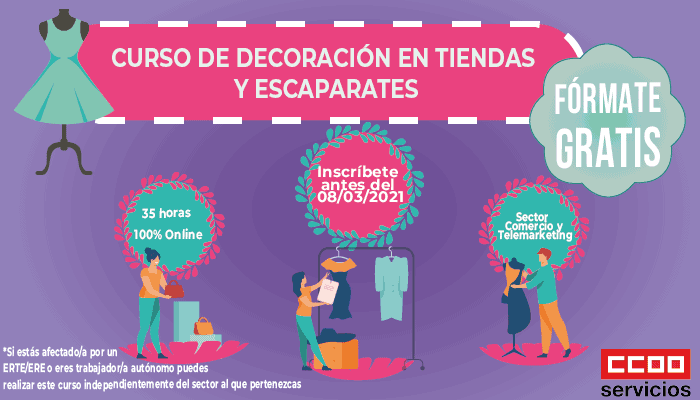 Curso escaparates y tiendas