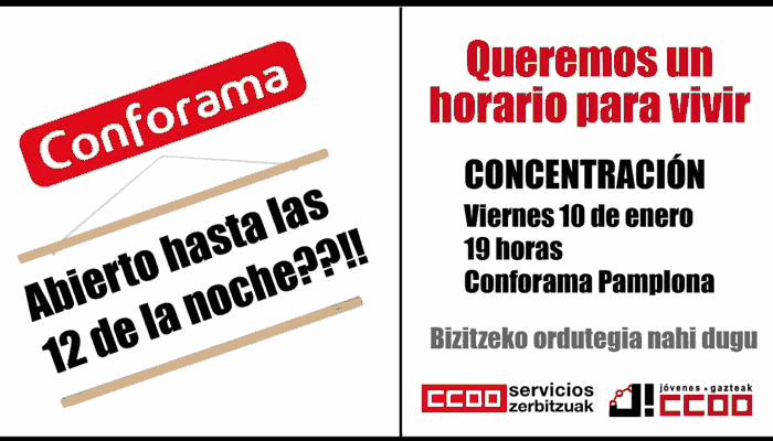 Apertura comercio y conciliación Conforama