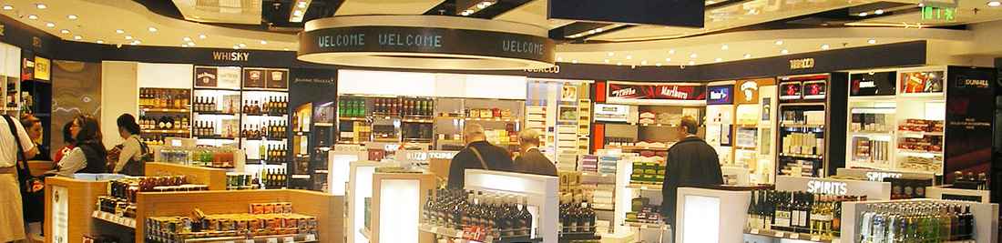 Duty Free tiendas