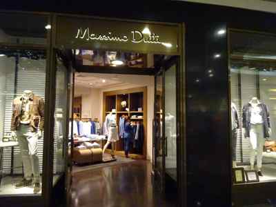 Tienda Massimo Dutti. Comercio, planes de igualdad