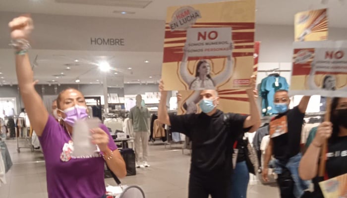 Portesta en tiendas de H&M