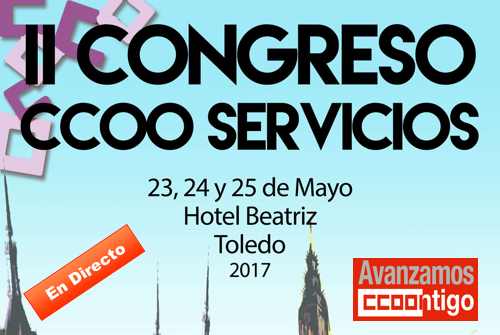 En directo el Congreso de Servicios CCOO