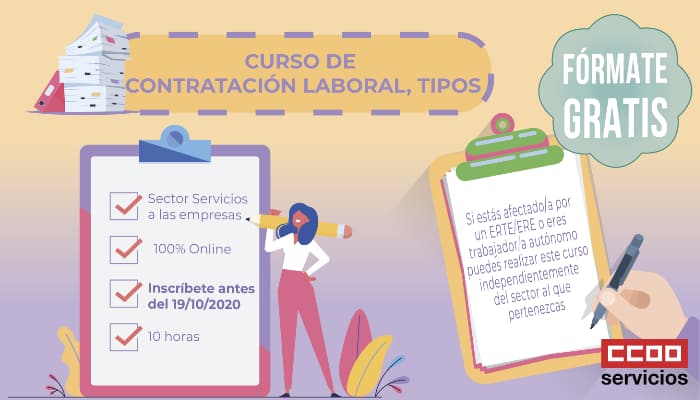 Cruso contratos laborales. gratuito