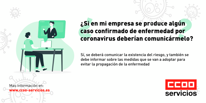 Casos de enfermedad en la empresa