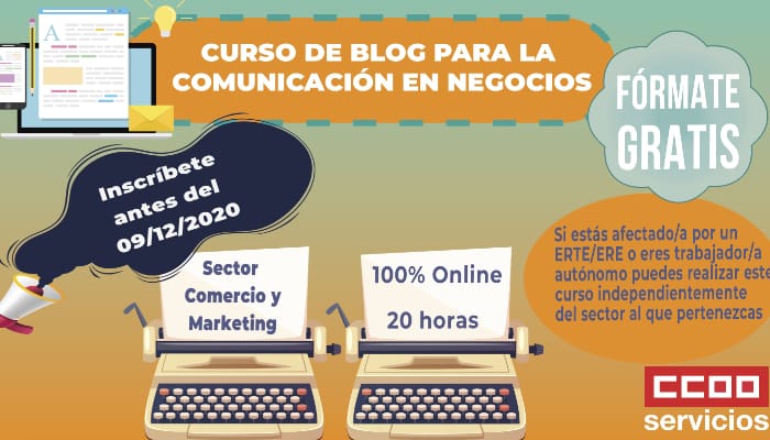 Curso gratuito Blog para la Comunicación en Negocios