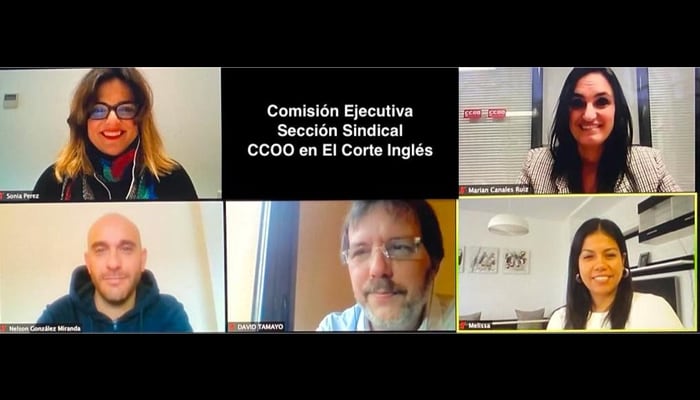 Ejecutiva CCOO El Corte Inglés