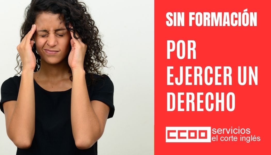 CCOO ECI ACCESO A NEXO FORMACIÓN CUANDO ESTÁS DE EXCEDENCIA POR CUIDADO DE FAMILIARES DE HIJOS CON RESERVA DEL PUESTO DE TRABAJO
