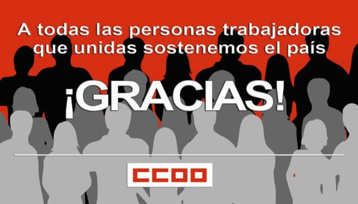 CCOO en EL COrte Ingles