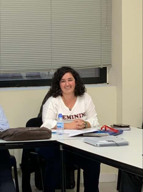 Rebeca Atxutegi responsable de la Sección sindical Caixabank en Euskadi.