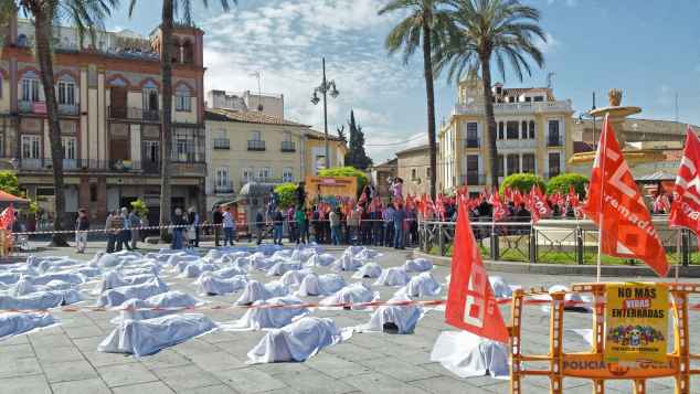 Concentración salud laboral Extremadura