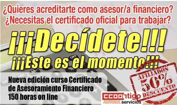 Certificado Asesor Financiero