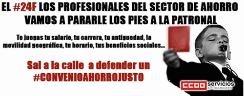 Convenio justo ahorro movilización 24 F