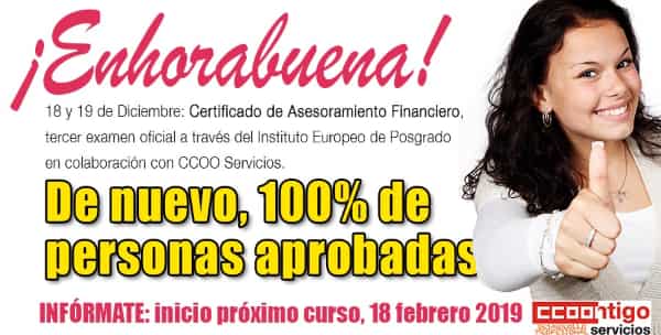 Certificado Asesor Financiero