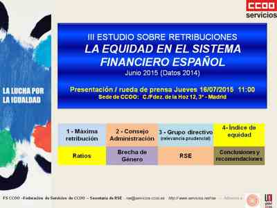 Informe retribuciones SEctor financiero