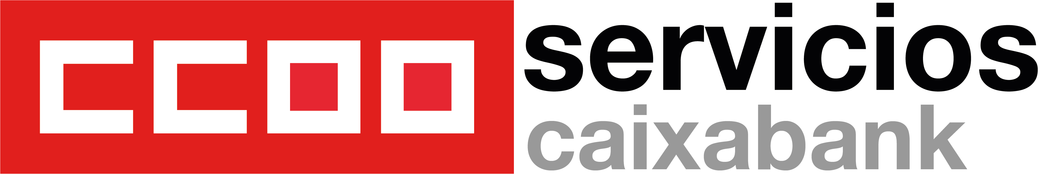 Logo CCOO Caixabank