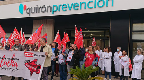 Quirón Prevención folga concentración