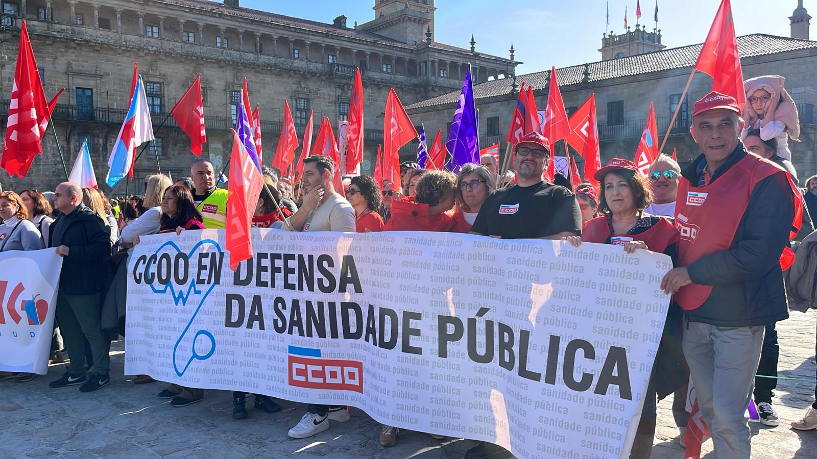 manifestación sanidade pública