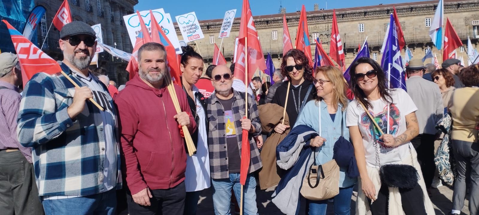 manifestación sanidade pública