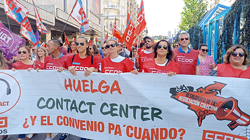 manifestación contact center