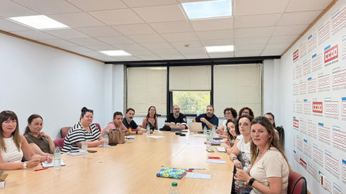 reunión CCOO LIDL Galicia