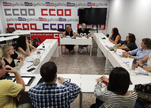 Reunión traballo CCOO Servizos Tragsatec