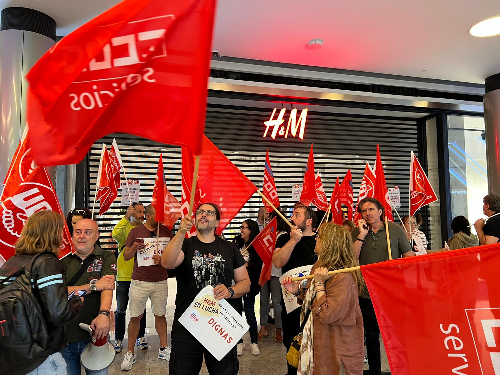 Mobilizacións condicións laborais H&M