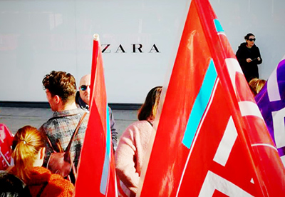 Concentración CCOO Zara