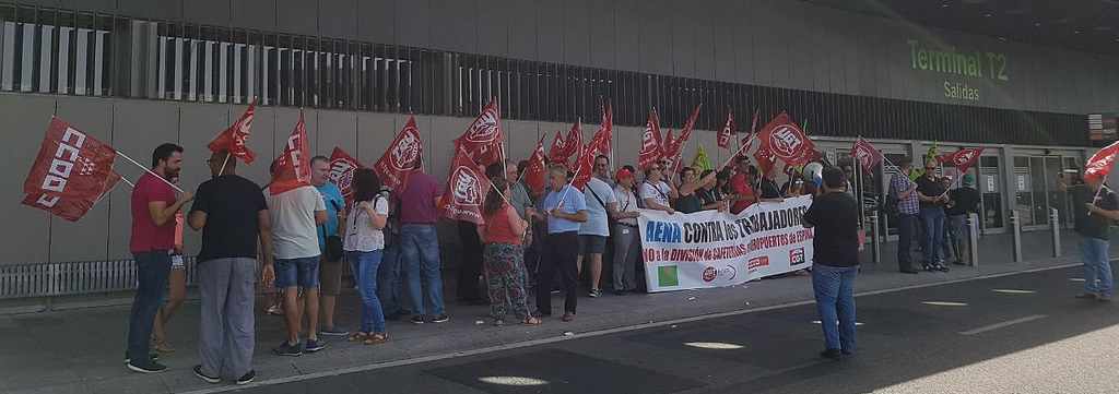 Movilizaciones en Aeropuerto de Barajas