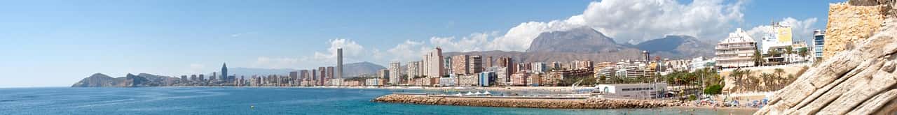 Imagen de Benidorm destino habitual del IMSERSO