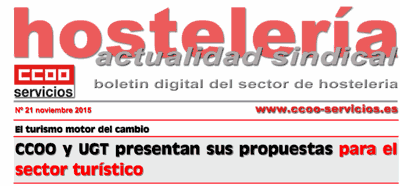 Boletin hosteleria CCOO numero 21