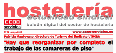 Boletin hostelería CCOO sindical num 32