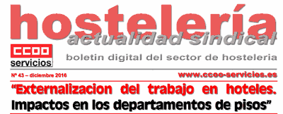 Boletin hostelería CCOO número 43