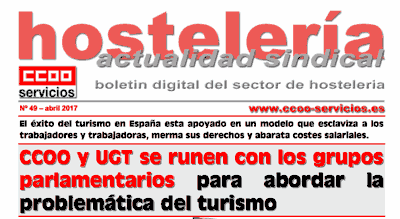 boletin hosteleria CCOO numero 49