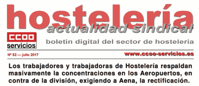 boletín CCOO Hostelería