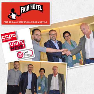 hoteles justos ccoo ugt unite fair hotel