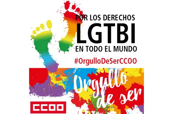 Cartel CCOO LGTBI+