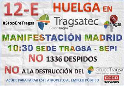 Huelga en Tragsatec