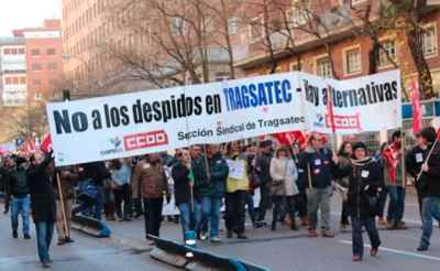 Manifestacion contra ERE Tragsatec