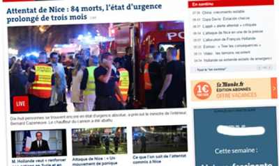 Atentado en Niza.
