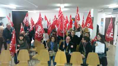 Concentración CCOO Embajada Bangladesh Madrid. Solidaridadd