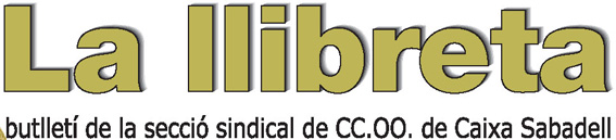 BOLETÍN DE LA SECCIÓN SINDICAL DE CCOO