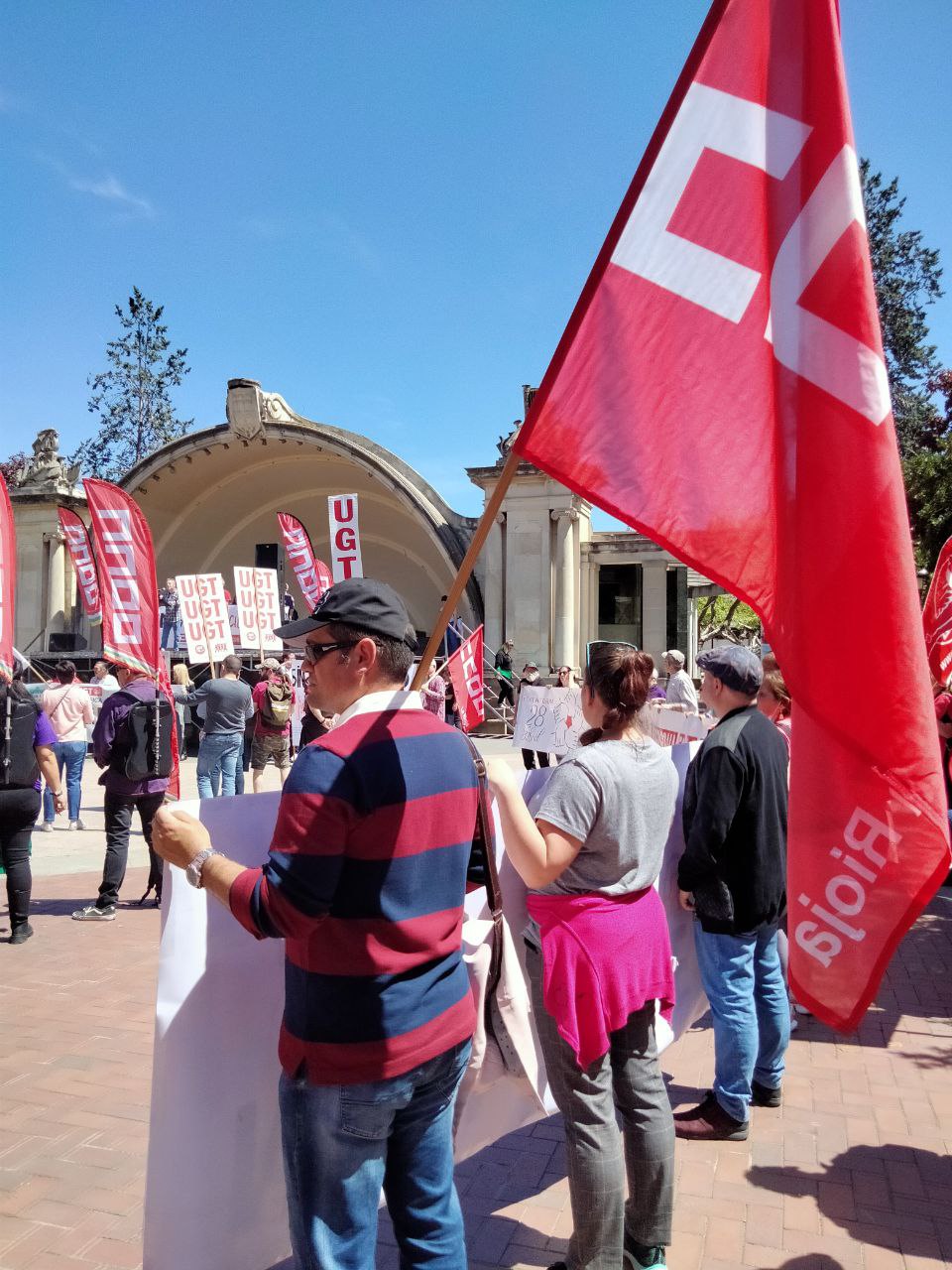 1ª de Mayo 2022 servicios CCOO La Rioja