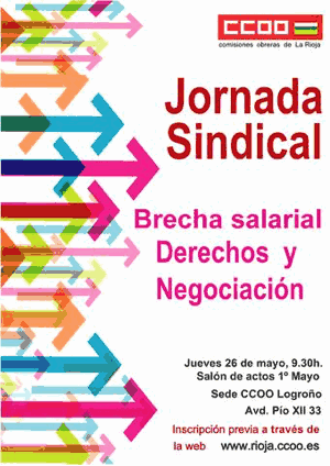 Jornada Brecha Salarial CCOO La Rioja
