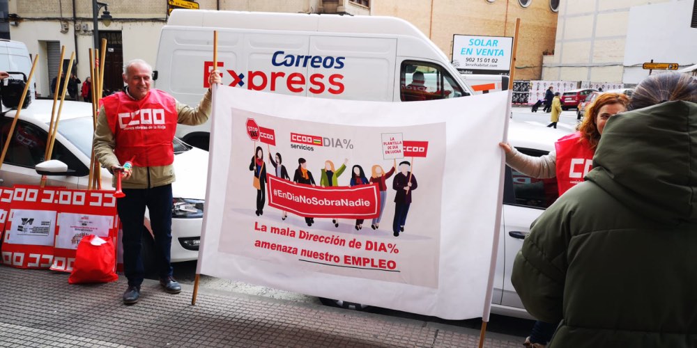 Concentraciones en Supermercados DIA La Rioja